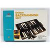 DELUXE BACKGAMMON SET
