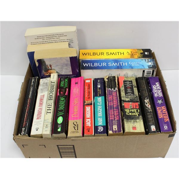 ESTATE LOT OF PAPERBACK BOOKS - VARIOUS AUTHORS
