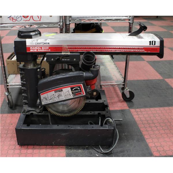 CRAFTSMAN 10" RADIAL ARM SAW