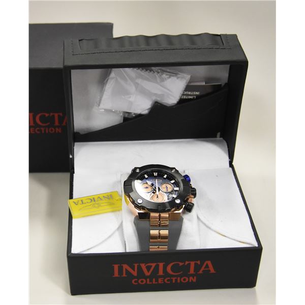NEW INVICTA SEA HUNTER CHRONOGRAPH DIVING WATCH