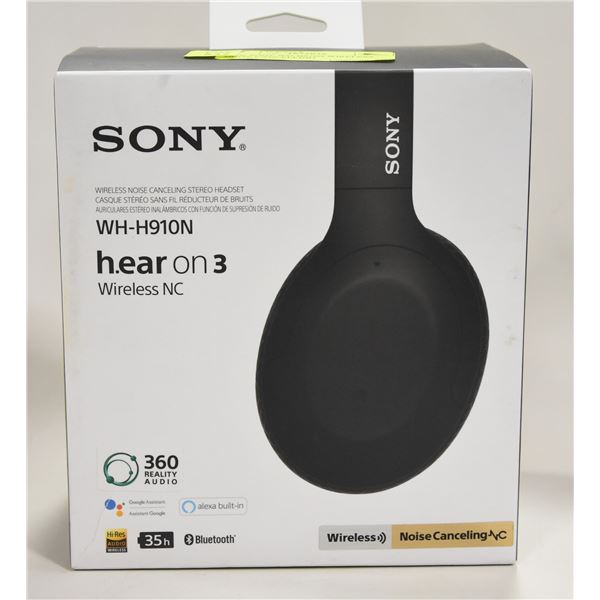 NEW SONY WH-H910N WIRELESS NOISE CANCELLING