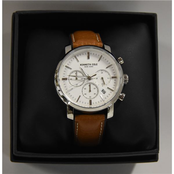 NEW KENNETH COLE NEW YORK CHRONOGRAPH MEN'S