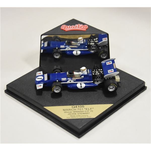 JACKIE STEWART MARCH DIE CAST 1:43 SCALE
