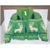 Image 1 : KIDS VINTAGE KNIT SWEATER: GREEN DEER