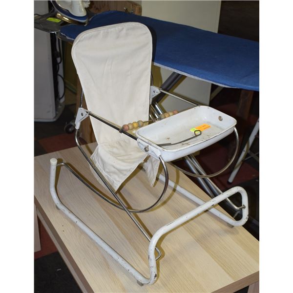 ANTIQUE BOUNCY CHAIR