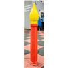 CANDLE STICK MOLD WITH LIGHT APPROX 36" TALL
