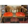 Image 1 : PAIR OF MATCHING VINTAGE SIDE CHAIRS