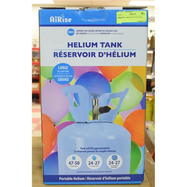 AIRISE LARGE HELLIUM TANK