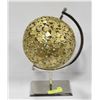 Image 1 : METAL GLOBE – MADE FROM KEYS