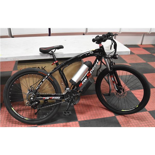 NEW SPEED FRONT SUSPENSION ELETRIC MOUNTAIN BIKE