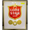 Image 1 : LONE STAR METAL BEER SIGN 16" X 20"