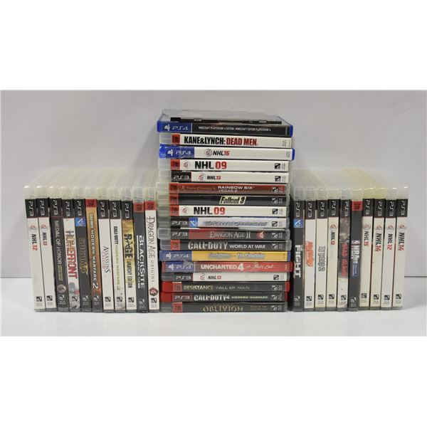 LOT OF PS3 GAMES