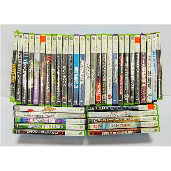 LOT OF XBOX 360 GAMES