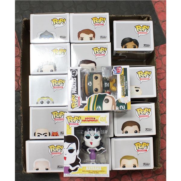 LOT OF 15 ASSORTED FUNKO POP'S