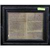 Image 1 : COPY OF ABRAHAM LINCOLN GETTYSBURG LETTER