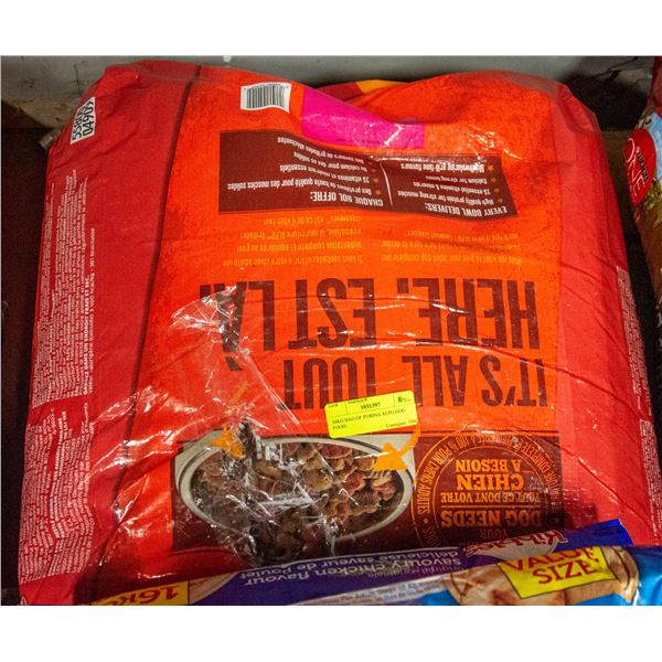 16KG BAG OF PURINA ALPO DOG FOOD.