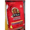 Image 1 : 3 BAGS OF 8KG OL'ROY COMPLETE NUTRITION DOG FOOD.