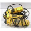 Image 1 : PAWNSHOP: LOT OF THREE DEWALT CUT OUT TOOLS