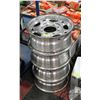 4 ALUMINUM GMC 16" RIMS WITH THE 8 BOLT PATTERN