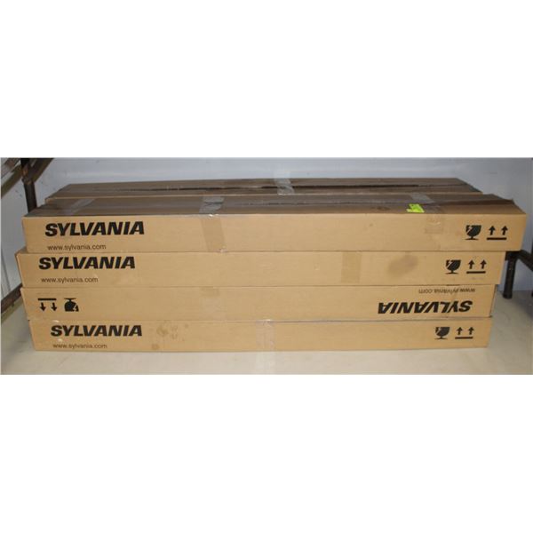 8 CASES OF NEW AND USED ELUME 4 ft. FLORESCENT