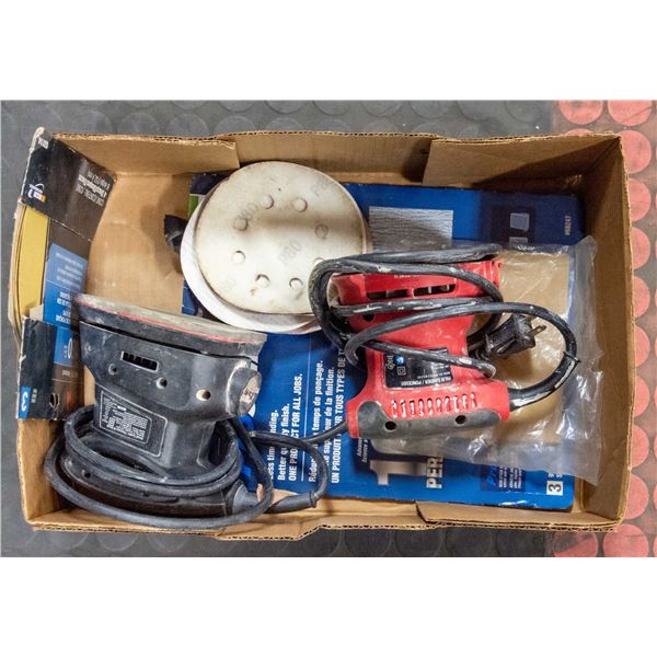 BOX WITH TRIANGLE PALM SANDER AND HYPERTOUGH