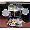 Image 1 : WII DRUM KIT AND ASSORTED ACESSORIES