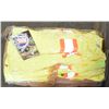 Image 1 : BOX LOT OF 11 HI VIS BIBS OVERALLS -SIZE XL