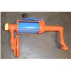 Image 1 : BLUE AND ORANGE PUMP.