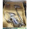 Image 1 : FLAT OF ANTIQUE CAR MIRRORS.