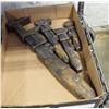 Image 1 : FLAT OF ANTIQUE WRENCHES.