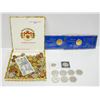 Image 1 : CIGAR BOX OF WORLD COINS W/2 ENCASED