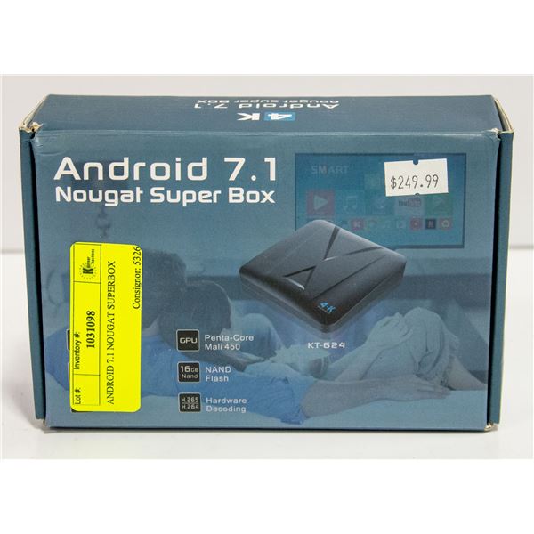 ANDROID 7.1 NOUGAT SUPERBOX