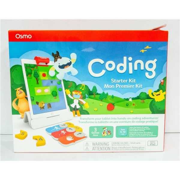 F-SEALED KIDS "OSMO" CODING STARTER KIT #901-00039