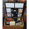 Image 1 : BOX OF PICTURE FRAMES, COLLAGE FRAMES AND