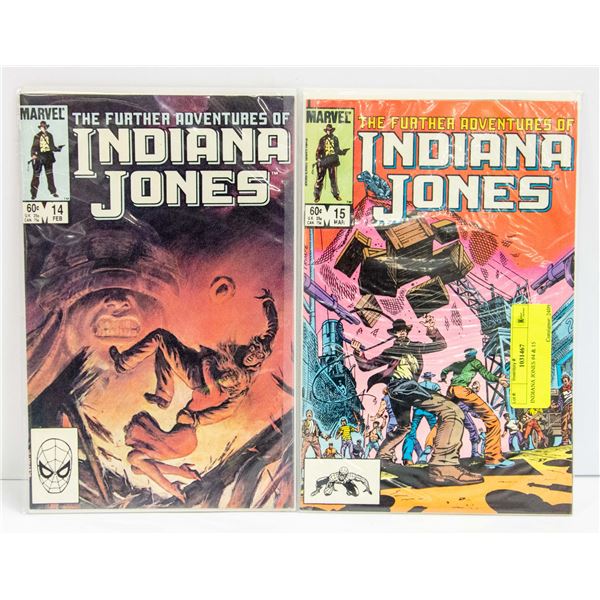 INDIANA JONES #4 & 15