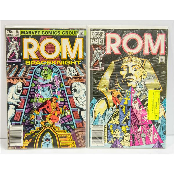 ROM SPACEKNIGHT #38 & 39