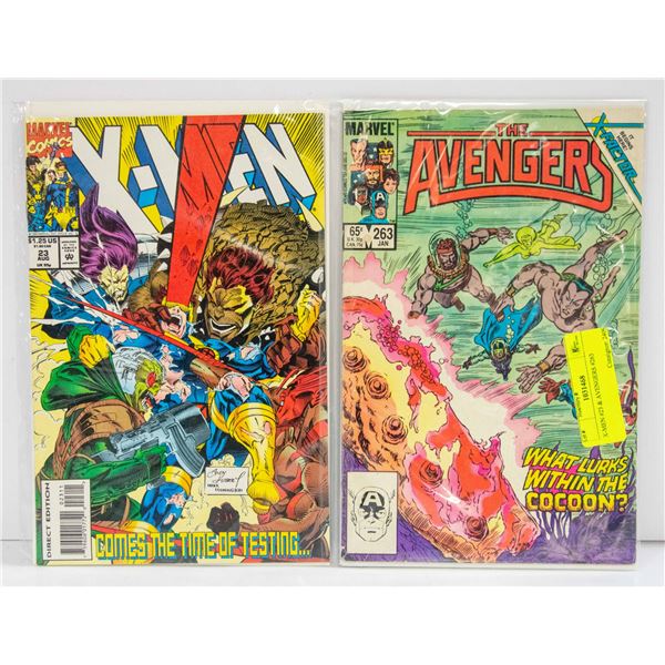 X-MEN #23 & AVENGERS #263