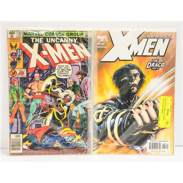 UNCANNY X-MEN #132 & 434 COLLECTOR COMICS