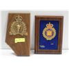 Image 1 : RCMP PLAQUE & POLICE SERVICE PLAQUE