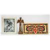 Image 1 : NATIVE PICTURE TOTEM AND HAIDA BOX