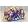 Image 1 : BAG OF ASSORTED BRAND NAME CHOCOLATE + CANDY