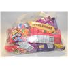 Image 1 : BAG OF ASSORTED BRAND NAME CHOCOLATE + CANDY