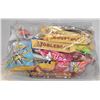 Image 1 : BAG OF ASSORTED BRAND NAME CHOCOLATE + CANDY