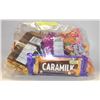 Image 1 : BAG OF ASSORTED BRAND NAME CHOCOLATE + CANDY