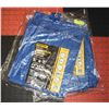 Image 1 : LOT OF 2 5 X 7'FT UTILITY TARPS