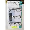 Image 1 : FOSTER GRANT READING GLASSES 3 PACK +1.75