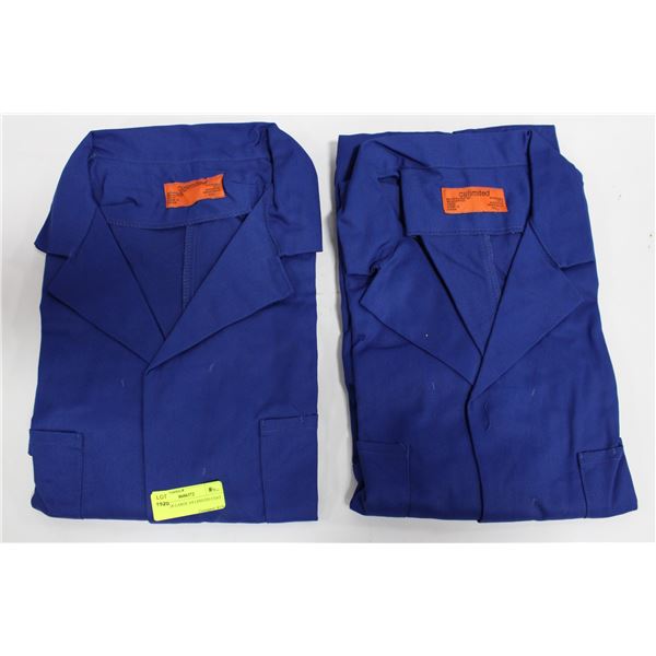 2 BLUE 2X-LARGE 3/4 LENGTH COAT