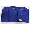 Image 1 : 3 BLUE SIZE LARGE 3/4 LENGTH JACKETS