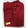 Image 1 : RED SIZE 40 ONE PIECE COVERALLS