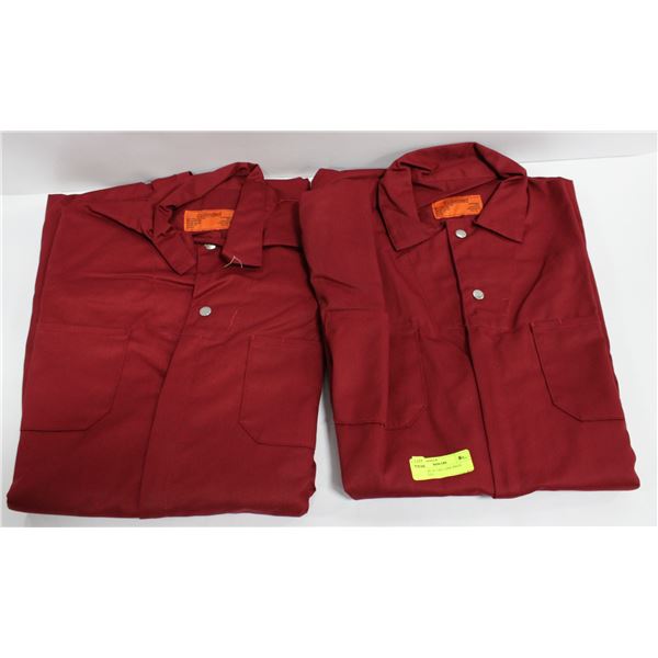 2 PAIR SIZE 52 TALL ONE PIECE COVERALLS